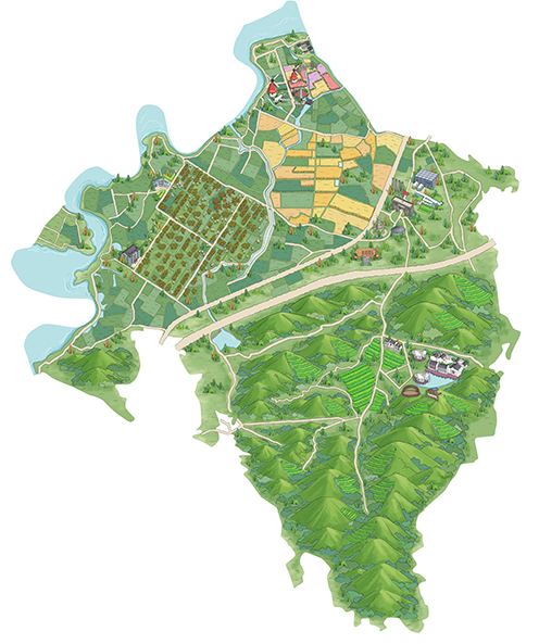 手绘地图